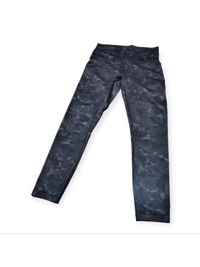 Lululemon Align Pant 25 Inch High Rise Black Camo Size 8